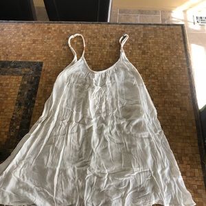 Roxy loose fit low back strapped cotton dress